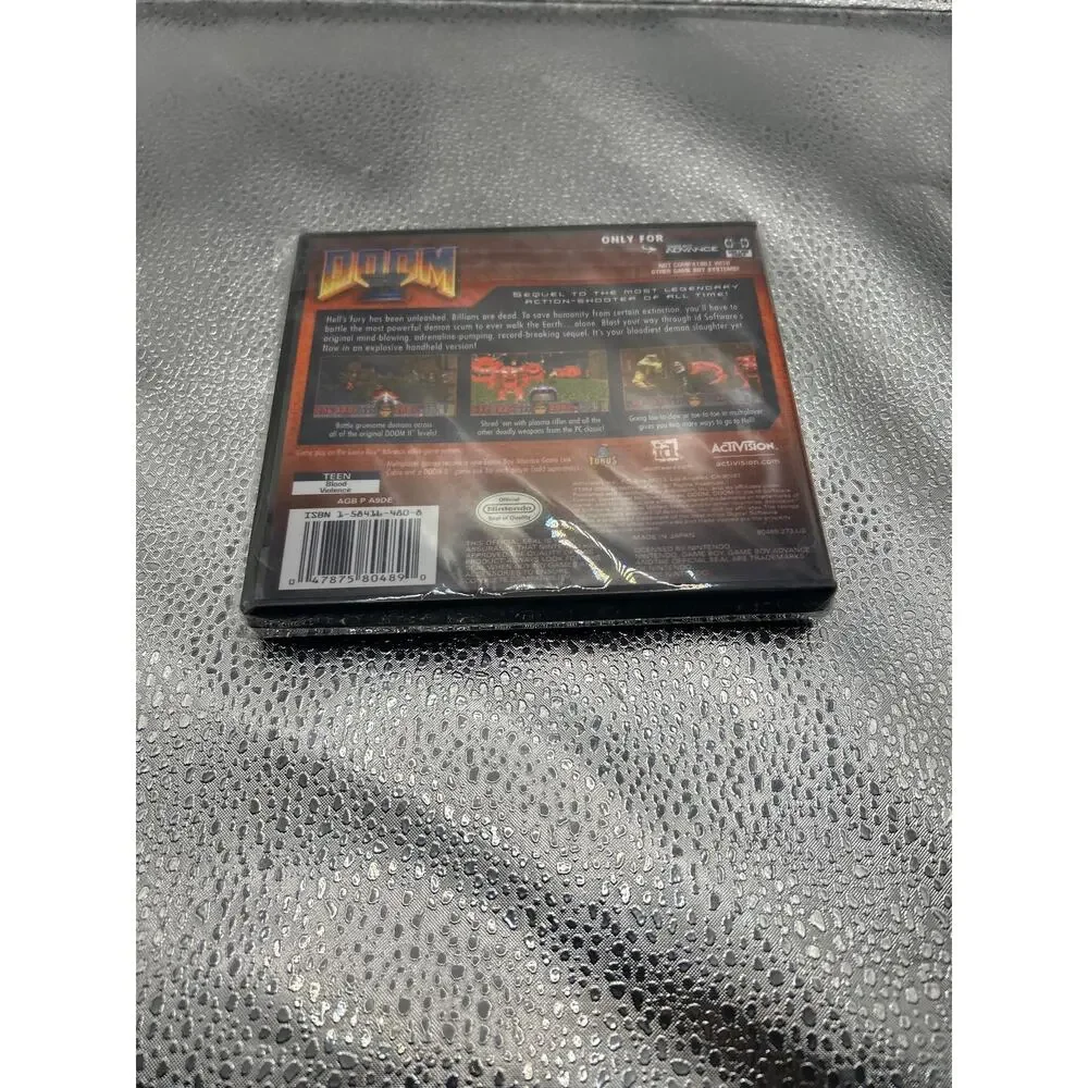 Doom Nintendo Game Boy Advance Original Case Only No Game